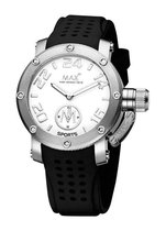 Max 5 -MAX550 - Horloge - Rubber - Zwart - 36 mm