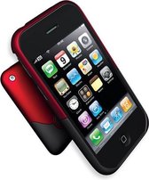 iFrogz Soft Touch voor de iPhone 3G - Rood