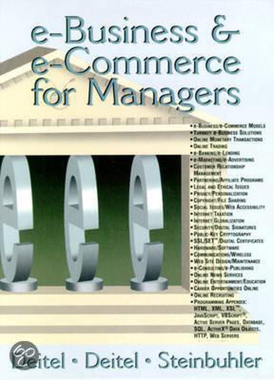 e-Business & e-Commerce for Managers - cover