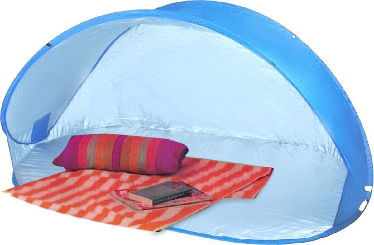 Raad eens humor Toevoeging XL Pop-Up Strandtent Beach Shelter - Windscherm Strand Scherm Tent -  Zonnescherm... | bol.com
