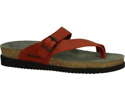 Mephisto HELEN SCRATCH - Dames slippers - Kleur: Rood - Maat: 38