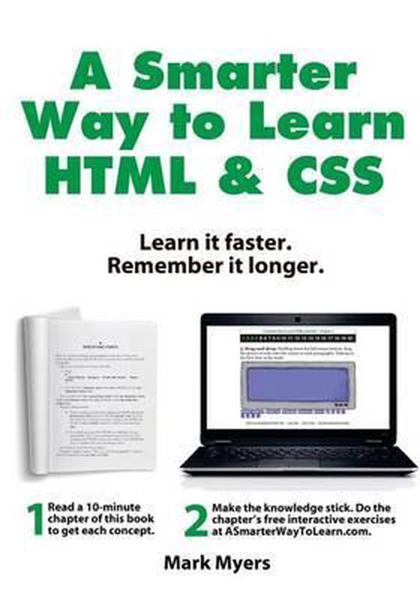 Omslag van A Smarter Way to Learn HTML & CSS