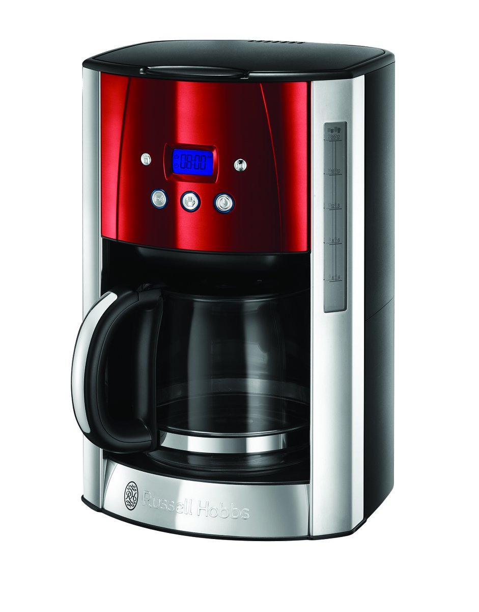 23240-56 Luna Solar Red - glazen kan