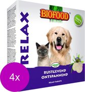 Biofood Gistsnoepjes Relax Hond/Kat - Hondensnacks - 4 x Naturel 100 stuks