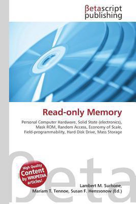 Read Only Record Read-only Memory | 9786130313968 | Boeken | bol