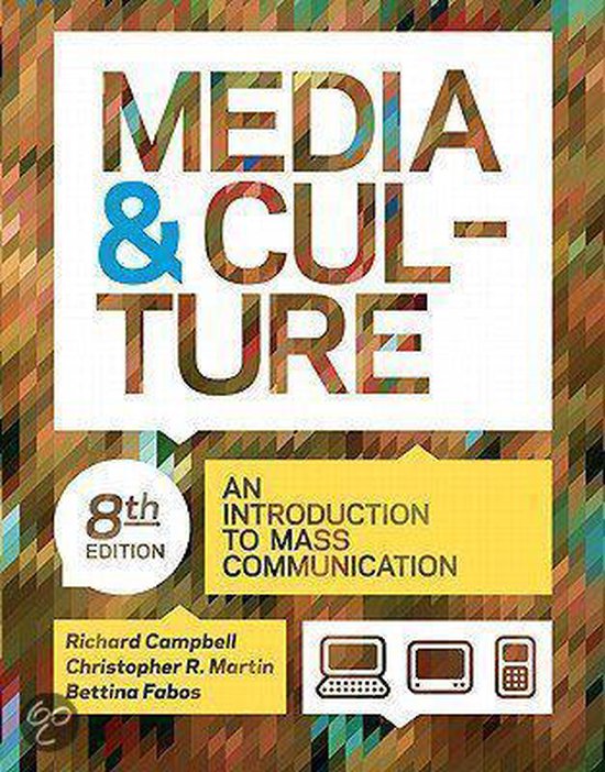 Media & Culture: An Introduction To Mass Communication