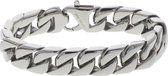 The Jewelry Collection For Men Armband Gourmet 14,3 mm 19,5 cm - Staal