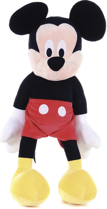 plakband Nationaal volkslied bellen Mickey Mouse XL 70cm Originele Disney knuffel | bol.com