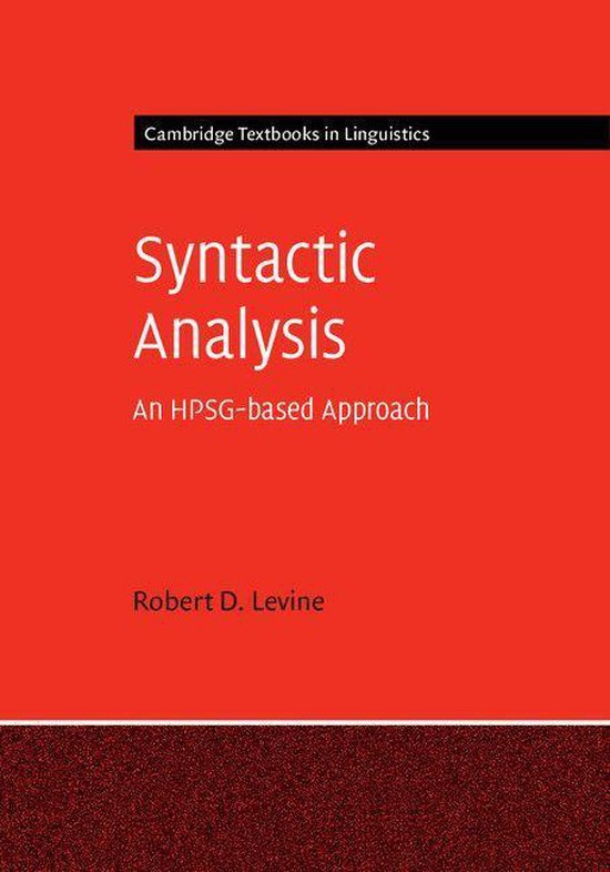 Cambridge Textbooks in Linguistics - Syntactic Analysis (ebook), Robert ...