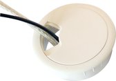 Kabeldoorvoer Kunststof - 60 mm - Wit