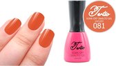 Tertio #081 Oranje Bruin - Gel nagellak - Gelpolish - Gellak