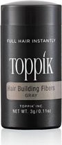 Toppik Hair Building Fibers Grijs - 3 gram - Cosmetische Haarverdikker - Verbergt haaruitval - Direct voller haar