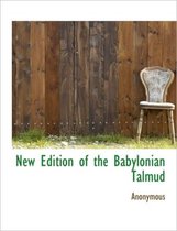 New Edition of the Babylonian Talmud