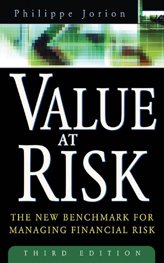 Value at Risk, 3rd Ed. : The New Benchmark for Managing Fina ... - cover