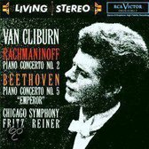 Rachmaninoff: Concerto no 2;  Beethoven / Van Cliburn