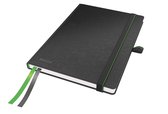 Leitz Complete A5 Notitieboek - Gelijnd - Hardcover - Elastische Sluiting - Zwart
