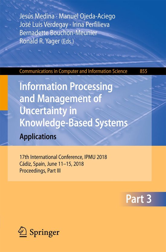 Springer Nature Proceedings Computer Science 3 - Information ... - cover