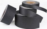 Antislip tape (ZWART) - 50mm x 3 mtr zwart I 1,5 mtr afstand markering