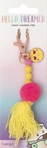 American Crafts - Hello Dreamer Embellishemnt - Charm - Emoji