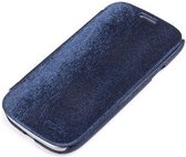 Rock Big City Leather Flip Case Dark Blue Samsung Galaxy SIII i9300