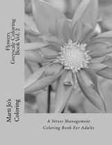 Flowers Greyscale Coloring Book