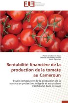 Omslag Rentabilit� Financi�re de la Production de la Tomate Au Cameroun