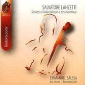 Lanzetti: Sonates A Violoncello Solo E Basso Conti