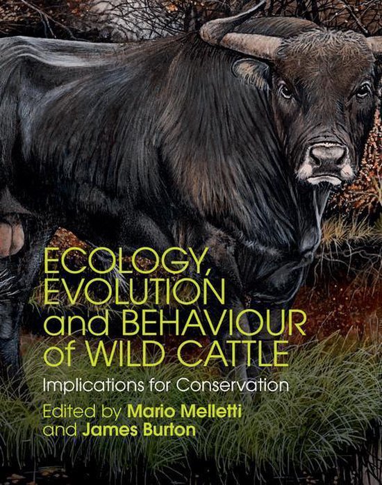 Ecology, Evolution and Behaviour of Wild Cattle - cover