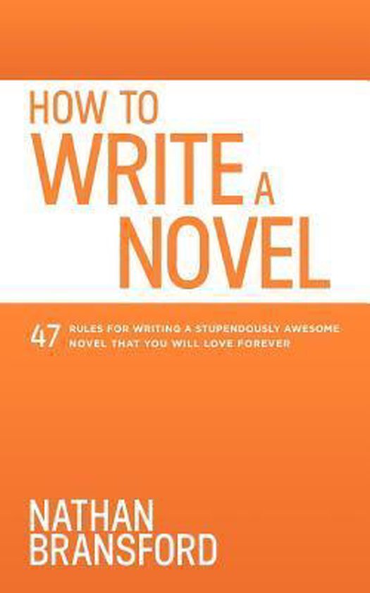 How to Write a Novel - cover