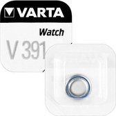 Varta V391 Zilveroxide 1.55V niet-oplaadbare batterij
