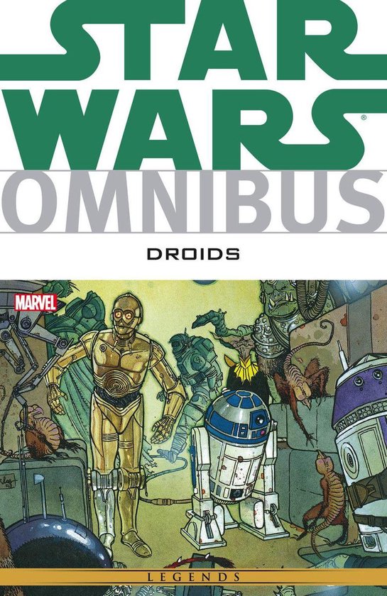 Star Wars Omnibus Droids Marvel Legends met C-3PO en R2-D2