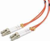 Gembird LC/LC OM2 10m 10m LC LC OM2 Oranje, Grijs, Wit Glasvezel kabel