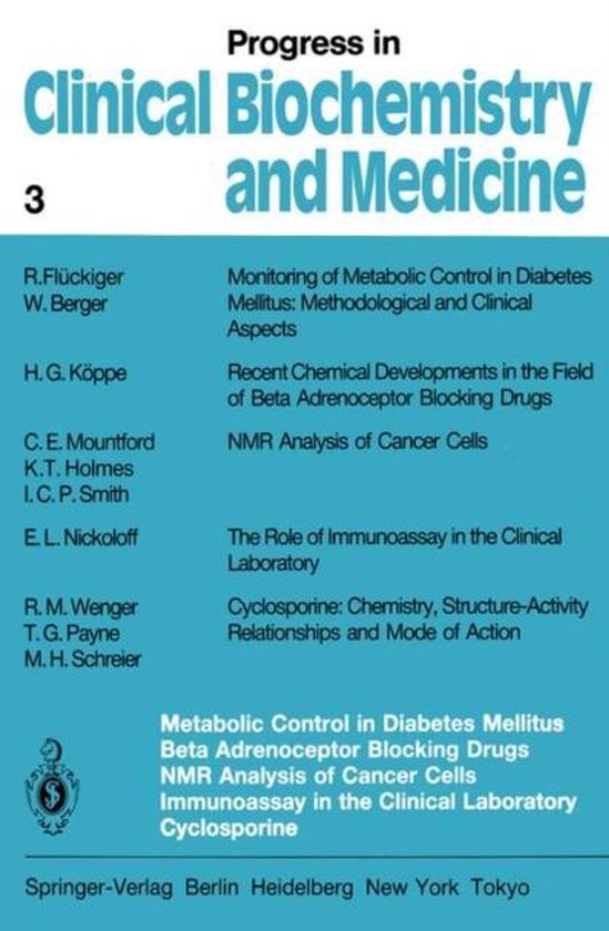 Metabolic Control in Diabetes Mellitus Beta Adrenoceptor Blo ... - cover