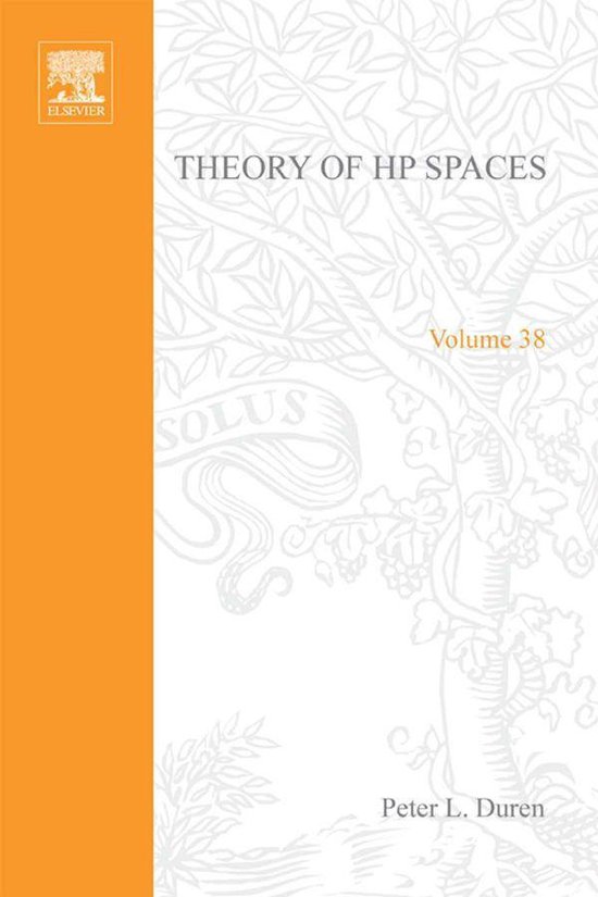 Theory of H[Superscript P] Spaces - cover