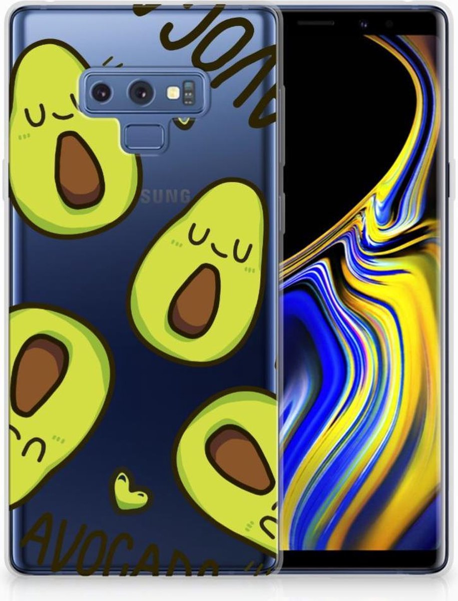 Samsung Galaxy Note 9 Telefoonhoesje met Naam Avocado Singing op Prijzenvolger.com