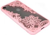 Mandala bloemen hoesje roze Geschikt voor iPhone SE (2022/ 2020)/ 8/ 7