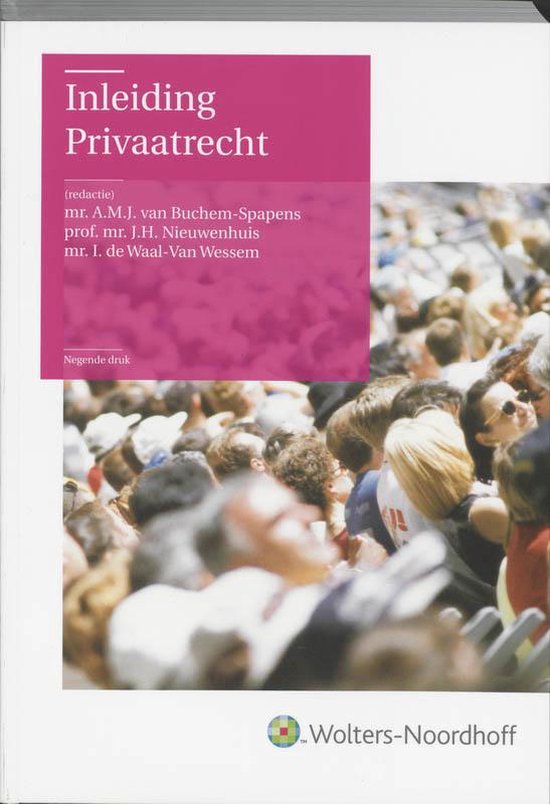 Inleiding privaatrecht - cover
