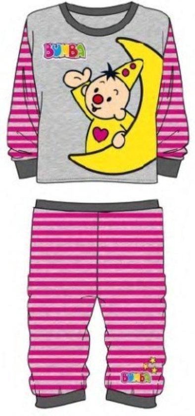 Studio 100 Bumba pyjama roze grijs maat 86/92