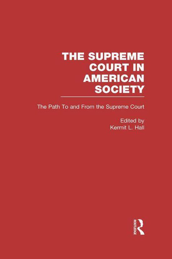 The Path to and From the Supreme Court - cover