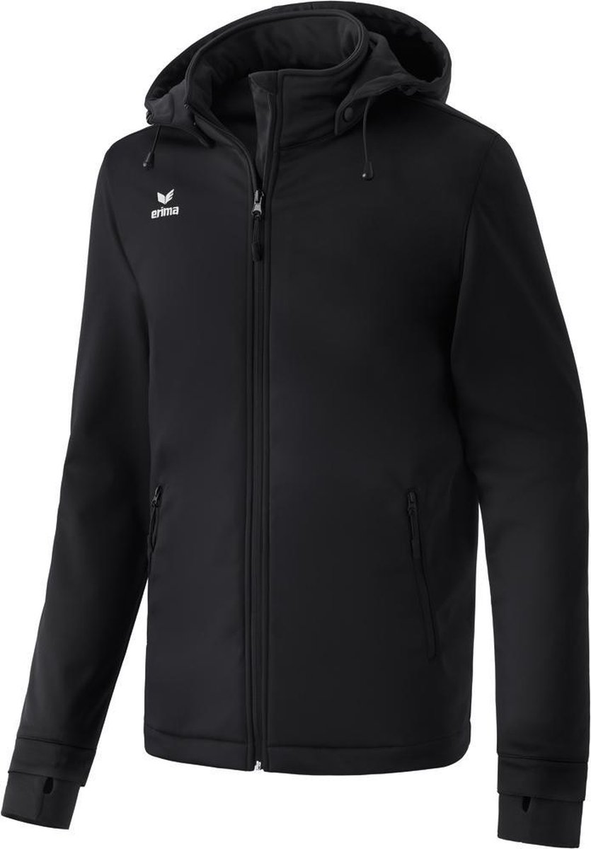 Erima Softshell Jack Basic - Jack - Heren - Maat XL - Zwart