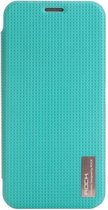 Samsung en cuir ROCK Samsung Galaxy S5 Mini (Série ELEGANT bleu)