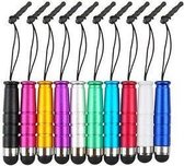 IKOOP & PROCLAIMS © mini stylus touch pen 10 stuks  mix kleur Mini Stylus Touchscreen Pen - Universeel - Voor Smartphone / Tablet / PDA / iPad