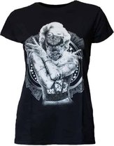 Marilyn Monroe Gangsta Thug Life Dames T-shirt S