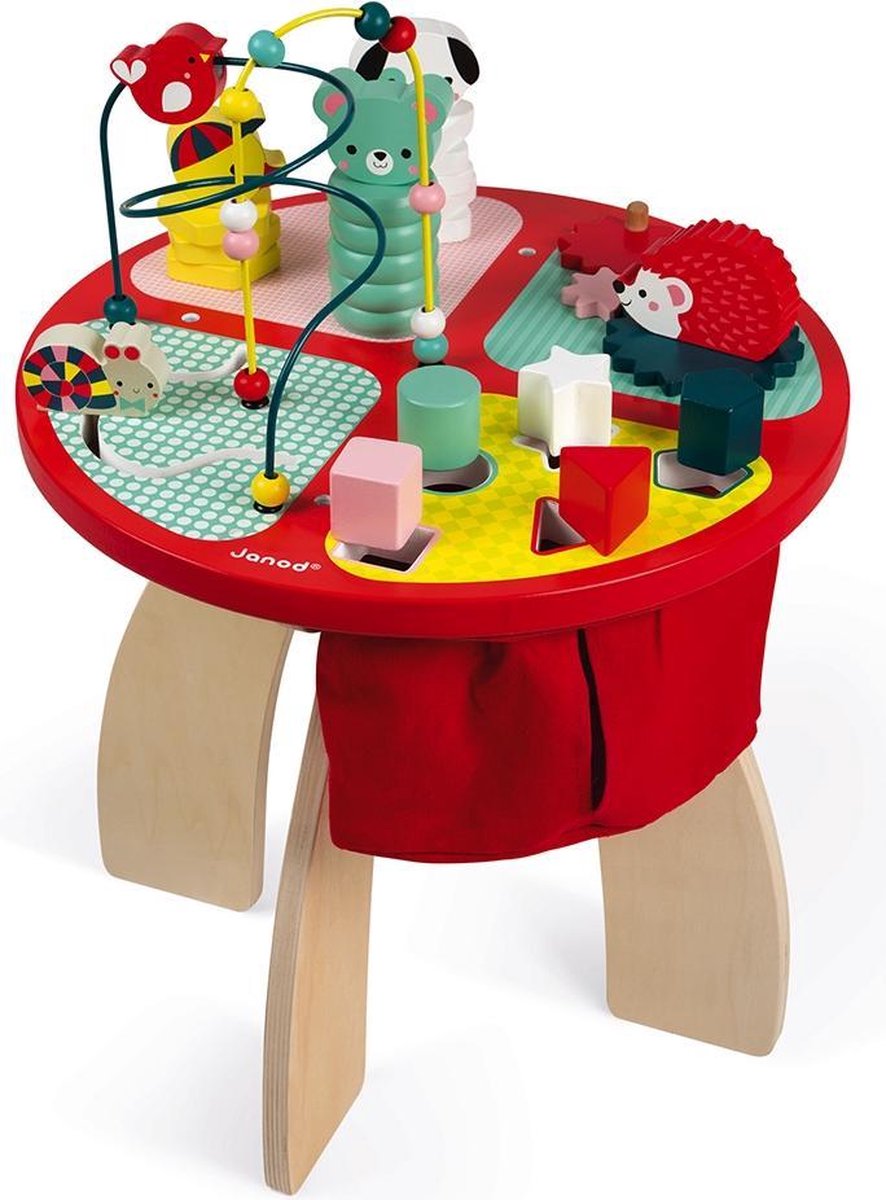 Janod - Houten Activiteitentafel - Baby forest — afbeelding 11
