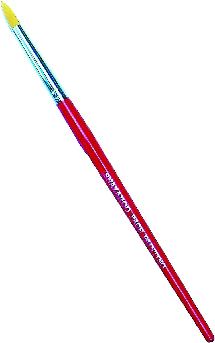 Snazaroo Universeel Schminkpenseel Rood Rond