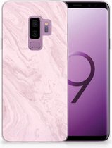 Geschikt voor Samsung Galaxy S9 Plus TPU Hoesje Marble Pink