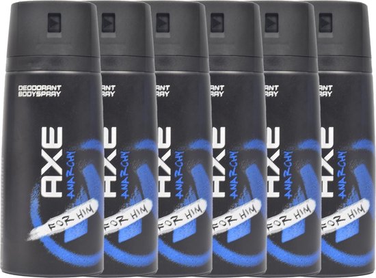 6 x 150 ml Axe Anarchy - Voordeelverpakking