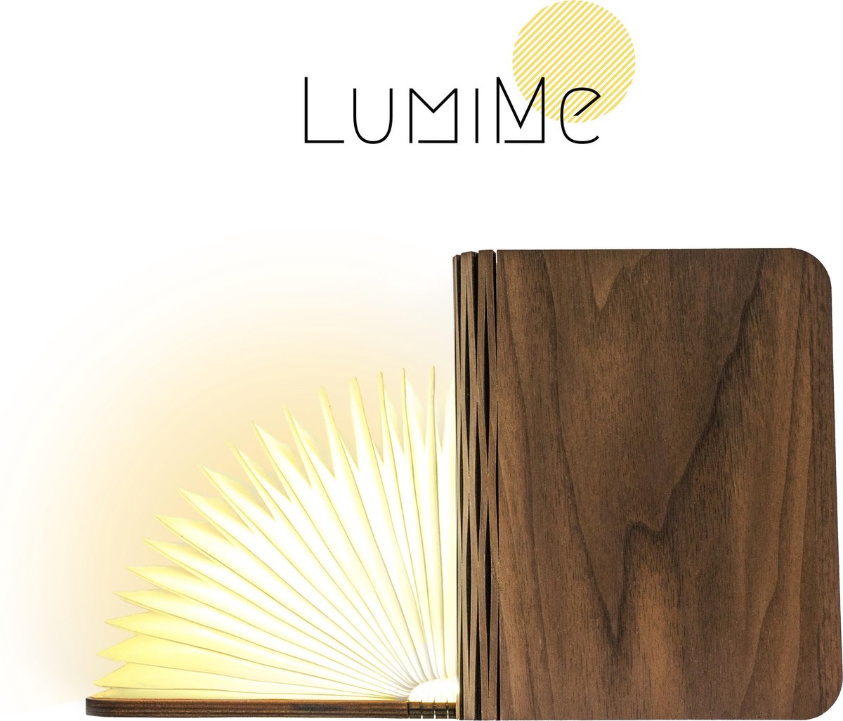 LumiMe™ The Original Book Lamp Maat M 3 Witte LED