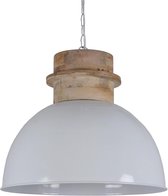 Hanglamp Legno 40 cm glans wit