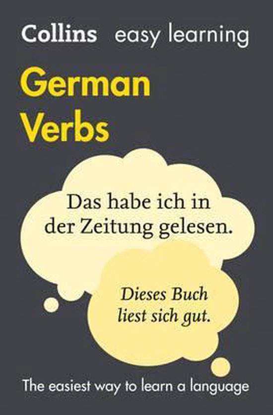 Easy Learning German Verbs - cover